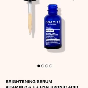Odacité Brightening Serum vitamins c e and hyaluronic acid
